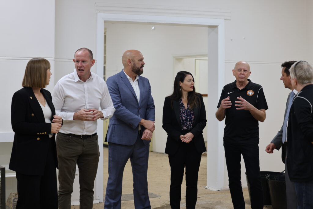 Balmain District Football Club Building 497 media announcement